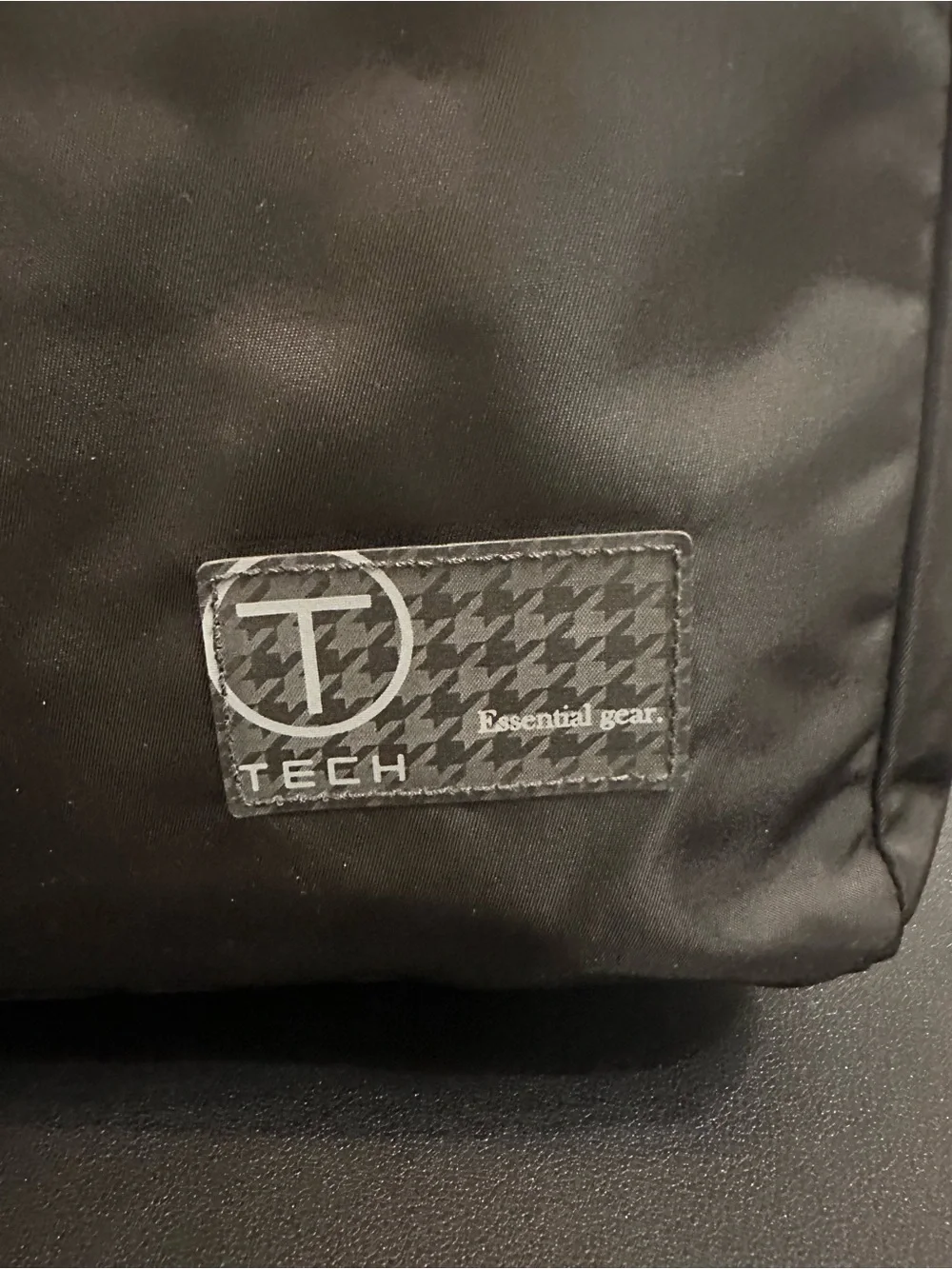 Tumi Tech Black Nylon Tote Bag